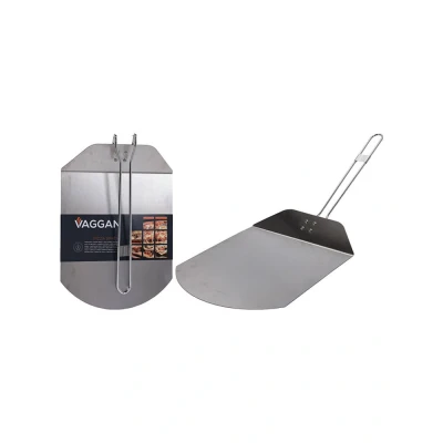 Afbeelding van BBQ Pizzaschep RVS