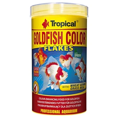 Afbeelding van Tropical Goldfish Color Kleurversterkende vlokkenvoer, per stuk verpakt (1 x 500 ml)