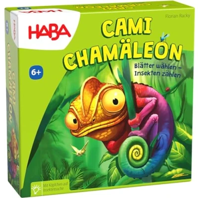 Afbeelding van HABA Kinderspel Cami Kameleon, memospel, 2 4 personen, vanaf 6 jaar