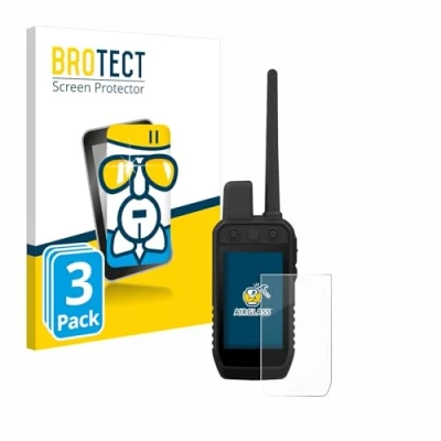 Afbeelding van BROTECT Glas Screen Protector voor Garmin Alpha 300 K (3 Stuks) Schermbeschermer [9H Hardheid, Beschermglas Folie niet Gehard Glas]