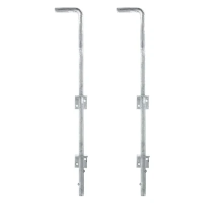Afbeelding van GAH Alberts 211080 211066 bodemschuiver thermisch verzinkt Ø 16 mm 600 afstand boutpoort 40 set van 2