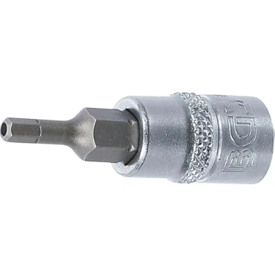 Afbeelding van BGS Dopsleutelbit 1/4&quot; binnenzeskant met boring 3 mm