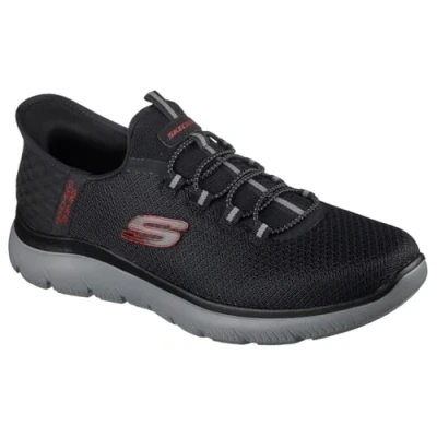 Afbeelding van Skechers Summits High Range Sneaker voor dames, Zwart Rood Grijs, 42 EU