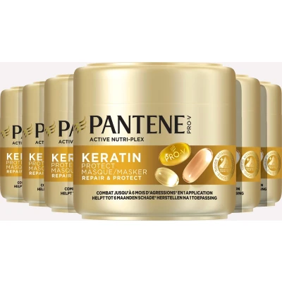 Afbeelding van 6x Pantene Mask Repair en Protect 300 ml