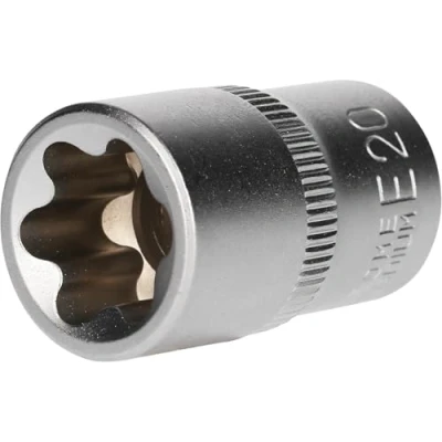 Afbeelding van BRILLIANT TOOLS BT022846 1/2&quot; Torx E dop, E20 [Powered by KS TOOLS]