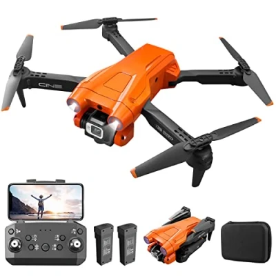 Afbeelding van Mingfuxin Opvouwbare drone met camera voor beginners, RC quadcopter app, wifi, FPV live video, hoogtehouding, headless modus, one key optillen landing volwassenen en kinderen