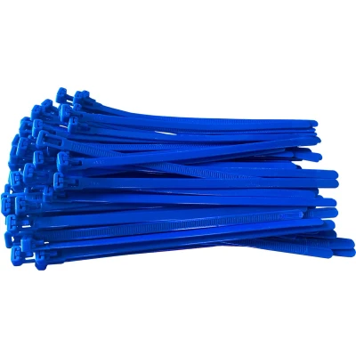 Afbeelding van 100 Stuks Blauwe Hersluitbare Kabelbinders 540 Mm Lang X 7.6 Blauw Tyraps