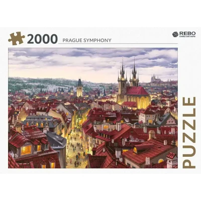 Afbeelding van Rebo legpuzzel 2000 stukjes Prague Symphony