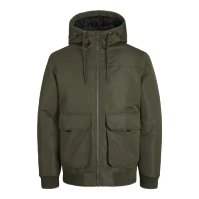 Afbeelding van Jack &amp; Jones Jjconstruct Winterjas, Heren, Maat: 5XL, Mottled olive