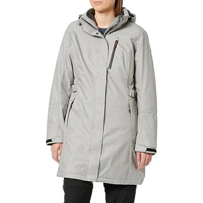 Afbeelding van killtec Women&#039;s Functionele parka/parka met afritsbare capuchon Alisi, mid grey, 50, 32730 000