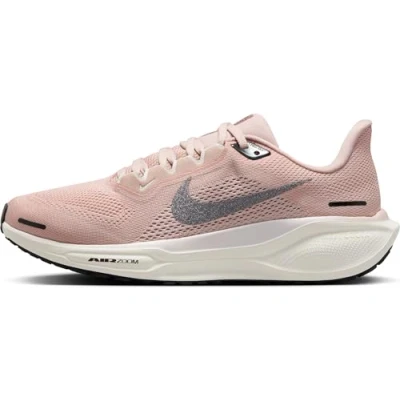 Afbeelding van Nike Performance AIR ZOOM Pegasus 41 Hardloopschoenen voor op de weg, Dames, Maat: 36.5, Pink oxford/anthracite/light soft pink/pale ivory Textiel