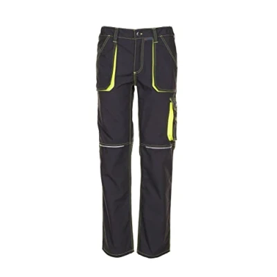 Afbeelding van Planam werkbroek Basalt Neon, maat 56, antraciet/geel/meerkleurig, 6220056
