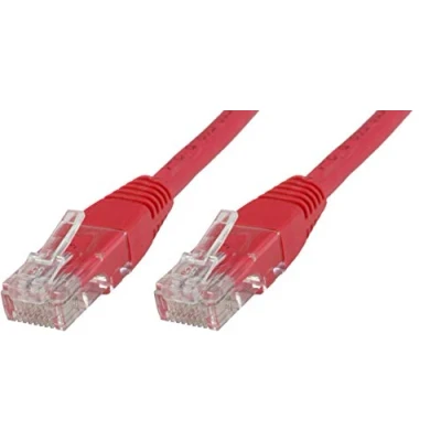 Afbeelding van Microconnect B UTP60025R netwerkkabel 0,25 m Cat6 U/UTP (UTP) rood (0,25 m, Cat6, (UTP), RJ 45, rood)