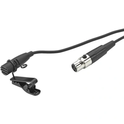 Afbeelding van Monacor ECM 402L Spraakmicrofoon Dasspeld Zendmethode:Kabelgebonden Mini XLR Kabelgebonden