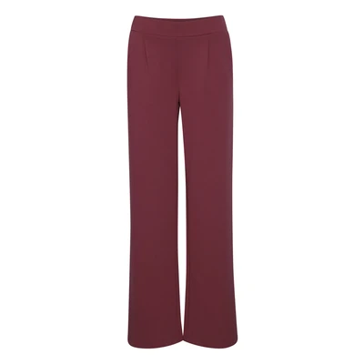 Afbeelding van b.young Byrizetta WIDE Broek, Dames, Maat: Large, Port royale