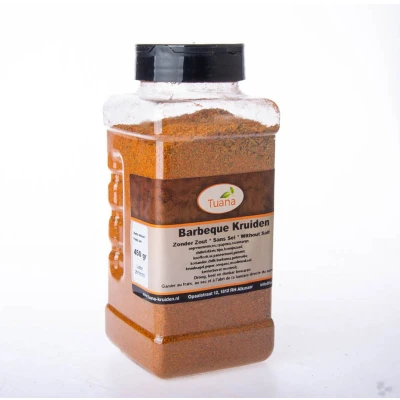 Afbeelding van Tuana Kruiden Barbeque Strooibus 450 Gram Zonder Zout GP0023