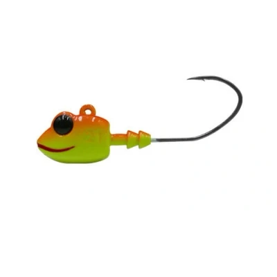 Afbeelding van VMC Frog Jighead Firetiger 14g (3 stuks) Loodkoppen