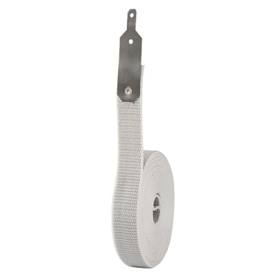 Afbeelding van Schellenberg 34303 Band fix rolluikband, reparatieset, vervanging van defecte rolluikriemen zonder de rolluikkast te openen, complete set, MAXI 23 mm, Grijs