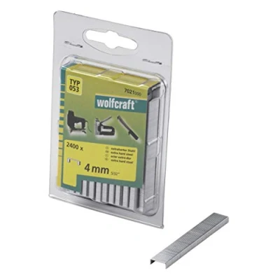 Afbeelding van Wolfcraft 7021000 Nieten met brede rug Type 53 2400 stuk(s) Afm. (l x b h) 4 11.2 mm