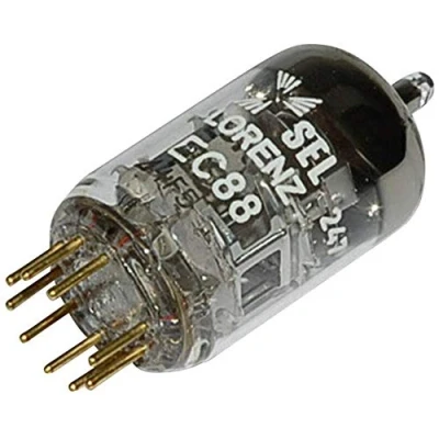 Afbeelding van Unbekannt EC 88 Triode elektronische buis 175 V 13 mA Aantal polen (num): 9 Fitting: noval Inhoud 1 stk(s)