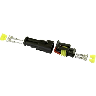 Afbeelding van BAAS ES12 Superseal set AMP 1.5mm Series Totaal aantal polen: 2 Rastermaat: 6 mm Inhoud: 1 stuk(s)