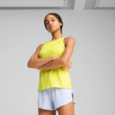 Afbeelding van Puma Top, Dames, Maat: Medium, Lemon sherbert