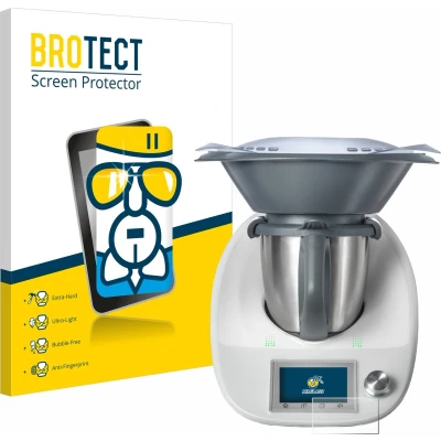 Afbeelding van BROTECT Screenprotector voor Vorwerk Thermomix TM5/ Bimby TM5 Folie Beschermfolie Beschermglas transparant