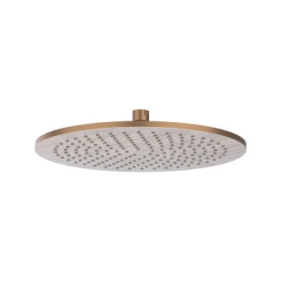 Afbeelding van IVY hoofddouche Geborsteld Mat Koper PVD 30cm 0,8cm
