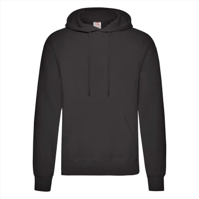 Afbeelding van Fruit of the Loom Classic Hoodie Zwart M
