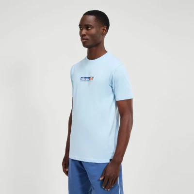 Afbeelding van Ellesse Offredian TEE Tshirt print, Heren, Maat: 50, Light blue