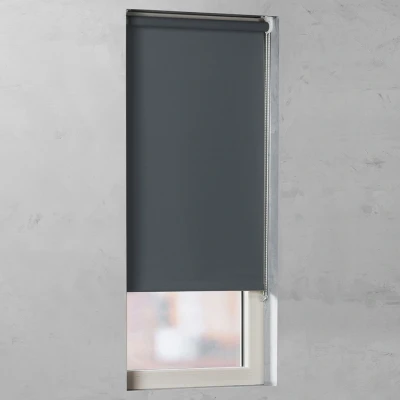 Afbeelding van Rolgordijn smooth Smart Graphite 120x190cm (Grijs)