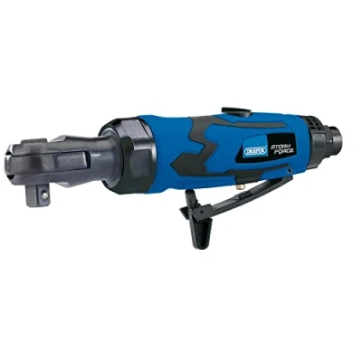 Afbeelding van Draper 65019, Storm Force Stubby Air Ratel (3/8&quot; Square Drive), Blauw