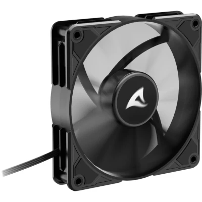 Afbeelding van Sharkoon SilentStorm BW120 PWM PC ventilator Bessen (b x h d) 120 25 mm