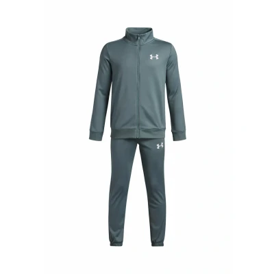 Afbeelding van Under Armour UA Rival Knit Trainingspak Jasper Blauw / Wit YLG