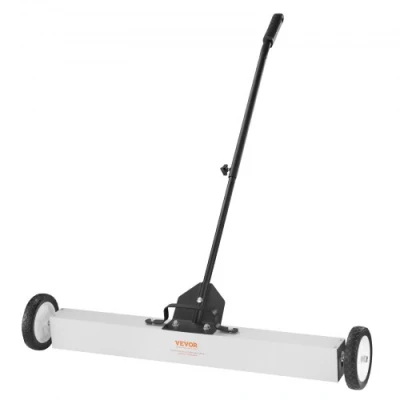 Afbeelding van VEVOR magnetische bezem veegmachine 77 113 cm, lifter 24,9 kg kracht spanenverzamelaar vloerveger