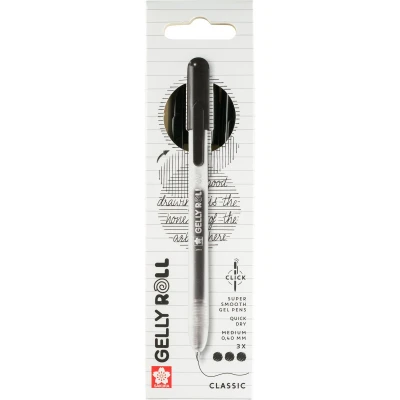 Afbeelding van Sakura Gelly Roll Retractable Classic Set 3(Zwart)
