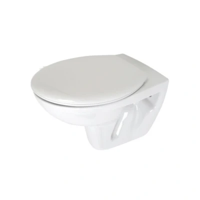 Afbeelding van Wandclosetpack Plieger Smart Met Closetzitting Deksel Softclose Wit