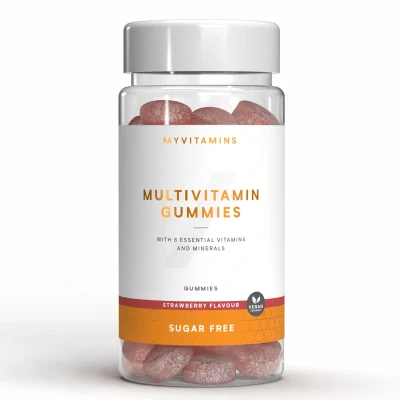 Afbeelding van Suikervrije multivitamine gummies 60gummies Sugar Free Strawberry