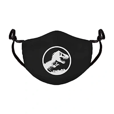 Afbeelding van Jurassic Park Adjustable shaped Face Mask (1 Pack)