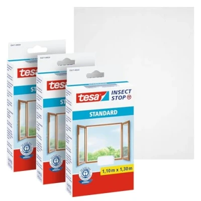 Afbeelding van tesa STANDARD 55671 Vliegenhor Wit 3 stuk(s)