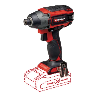 Afbeelding van Einhell Professionele accu slagschroevendraaier TP CI 18/220 Li BL Solo Power X Change (18 V, 220 Nm, borstelloos, binnenzeskantopname, toerentalregeling, zonder accu)