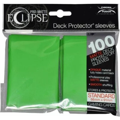Afbeelding van Ultra PRO Eclipse Matte Sleeves: Standaard Lime Green (66x91mm) 100 stuks