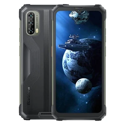 Afbeelding van Blackview BV7100 Smartphone, onbreekbaar, 13.000 mAh, accu, 33 W, snel opladen, IP68/IP69K robuuste mobiele telefoon, waterdicht, Android 12 Helio G85 6 GB + 128 GB, 6,58 inch FHD+, MP camera, GPS