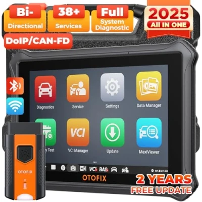 Afbeelding van OTOFIX auto diagnosekoffer D1 Lite, 2023, alle diagnose van het systeem met actieve test, 38+ servicefuncties, oliereset, EPB, SAS, BMS, 2 jaar gratis update