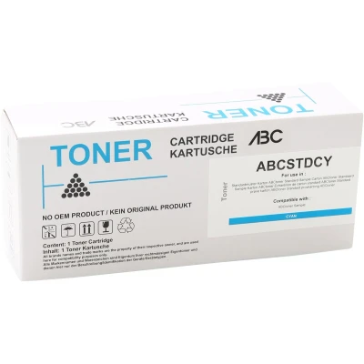 Afbeelding van ABC huismerk toner geschikt voor Xerox 106R02744 Cyaan Workcentre 6655 6655i 6655iv/x