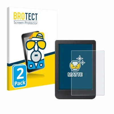 Afbeelding van BROTECT (2 Stuks) Antireflecterende Beschermfolie voor Kobo Clara BW Anti Glare Screen Protector, Mat, Ontspiegelend