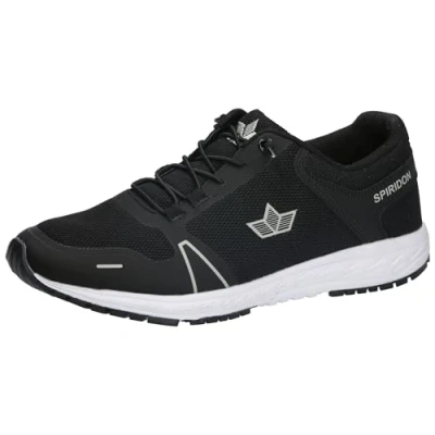 Afbeelding van Lico Unisex Basildon sneakers, zwart/wit, 40 EU, zwart, wit, EU