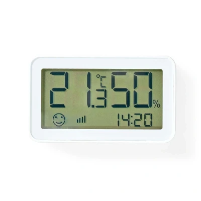 Afbeelding van Slimme temperatuursensor Nedis SmartLife (ZigBee, Klok, Hygrometer, Binnen, Batterij)