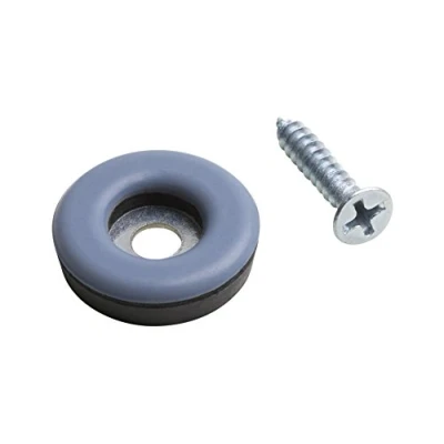 Afbeelding van Metafranc Easyglider met schroef PTFE glijoppervlak voor gemakkelijk verplaatsen van zware meubels / universele meubelglijderset teflon ladder vloerglijders Ø 22 mm (8 Stuk)