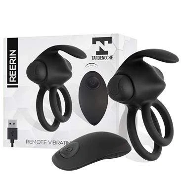 Afbeelding van TARDENOCHE Reerin Dual Vibrating Ring Usb Remote Control Silicone
